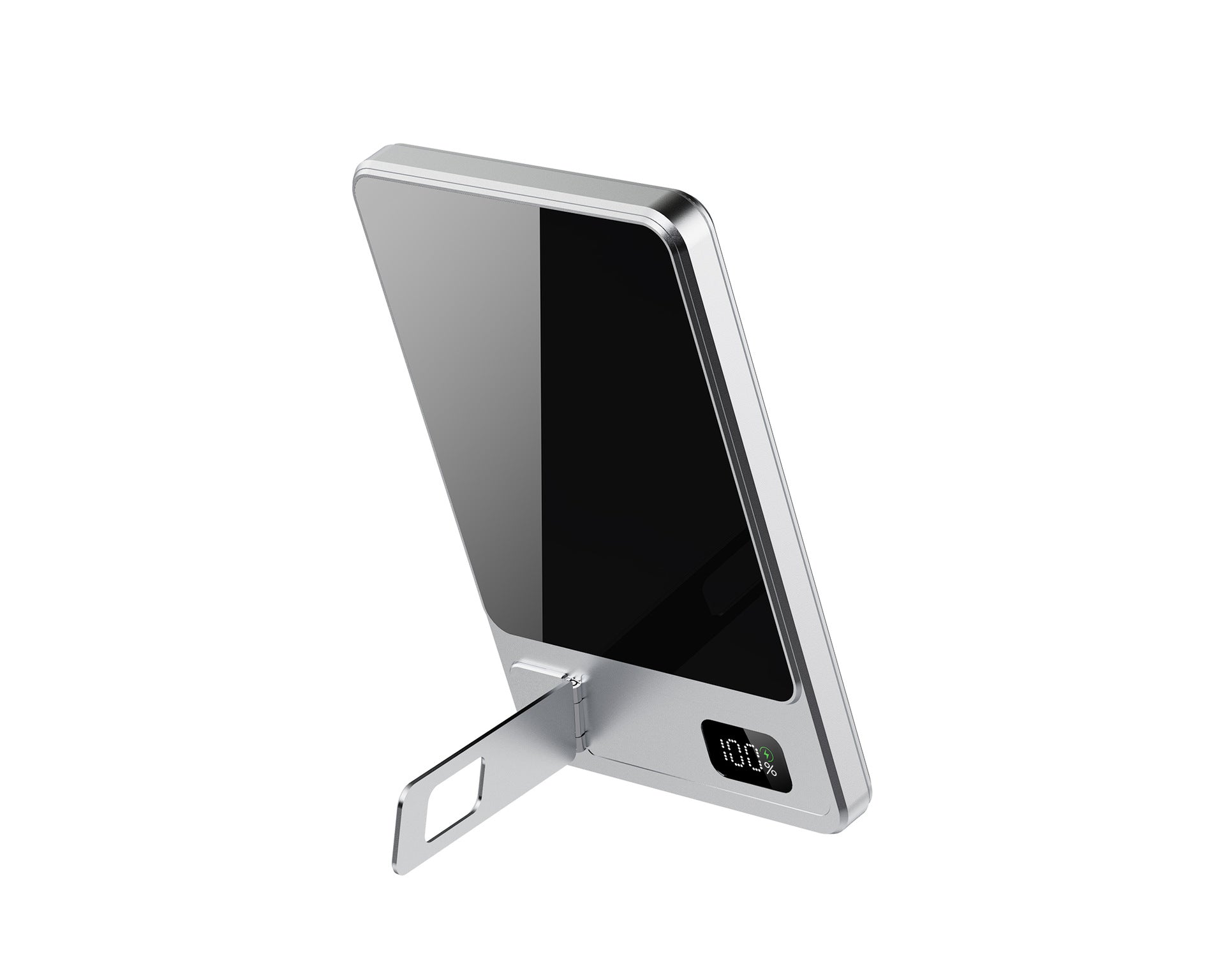 Bärbar Powerbank med LED-display och Stativ för Mobil Laddning 0
