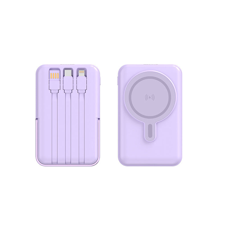 Bärbar Powerbank med Stativ för Smartphones och Surfplattor 4