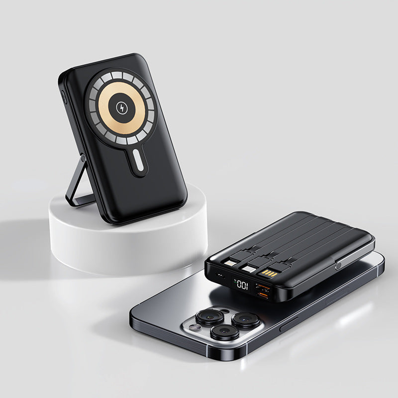 Bärbar Powerbank med Stativ för Smartphones och Surfplattor 5