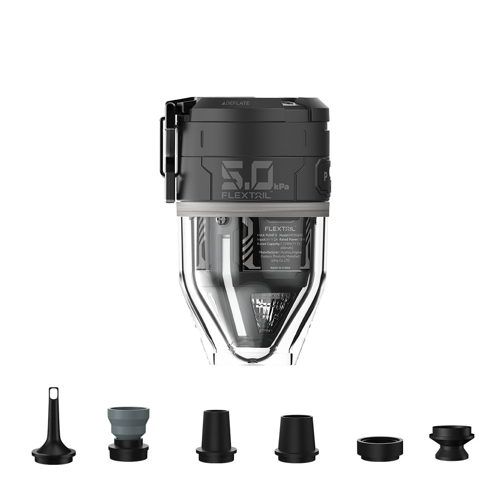 Bärbar Pump med Ljus för Utomhusbruk 0