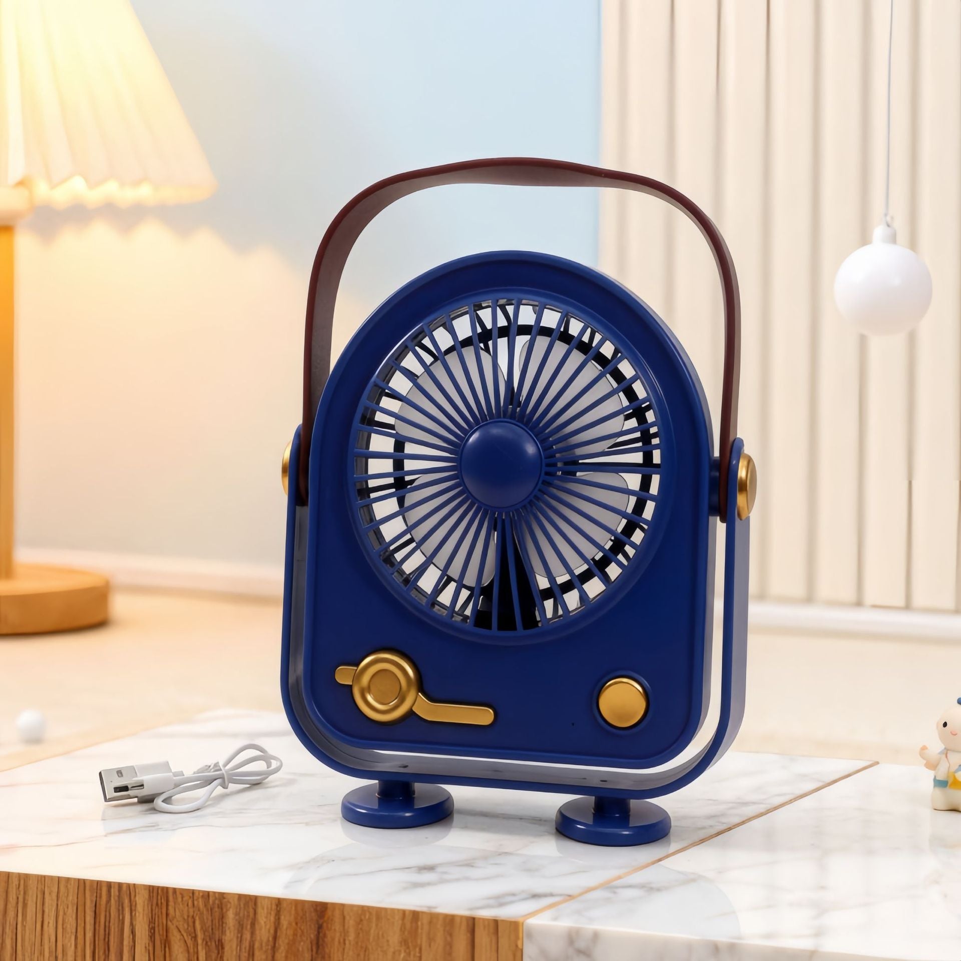Bärbar Retro Fläkt för Damer 7
