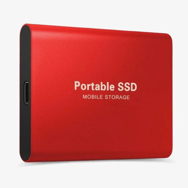 Bärbar SSD-enhet Aluminium Kompakt Med Hög Hastighet 3