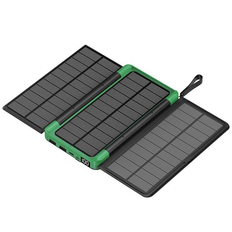 Bärbar Solenergibank med Multifunktionell Laddning för Utomhusbruk 4