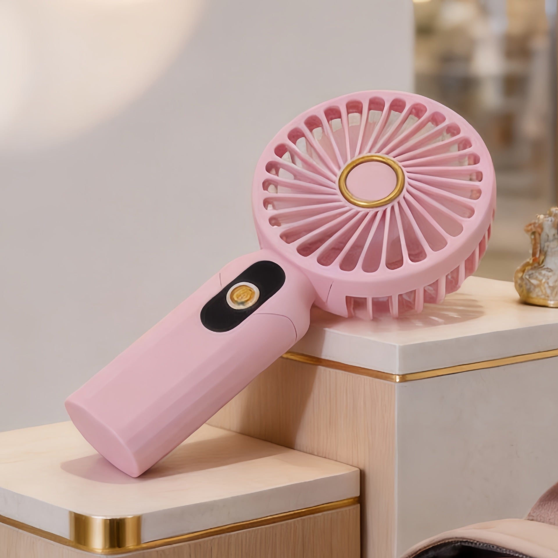 Bärbar USB-fläkt för Damer Kompakt och Tyst Design 3