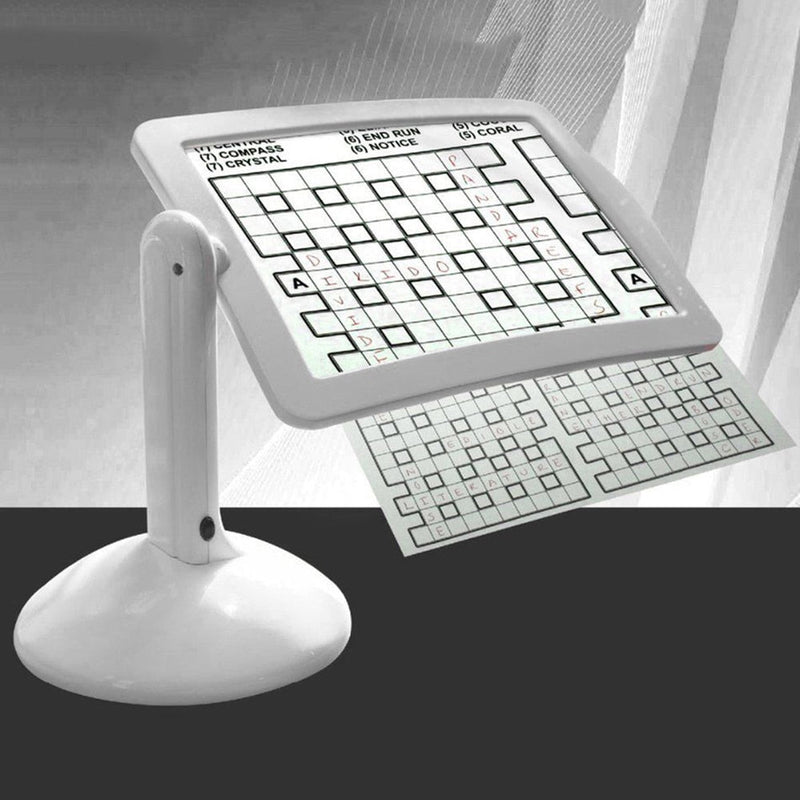 Bärbart Förstoringsglas med LED-ljus för Enkel Läsning 1