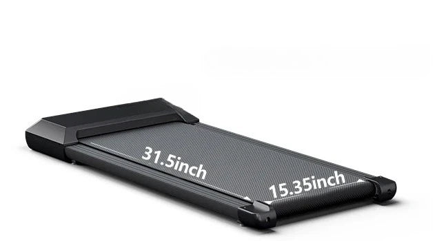 Bärbart Löpband Hemma för Promenader och Jogging med LCD-Skärm 0