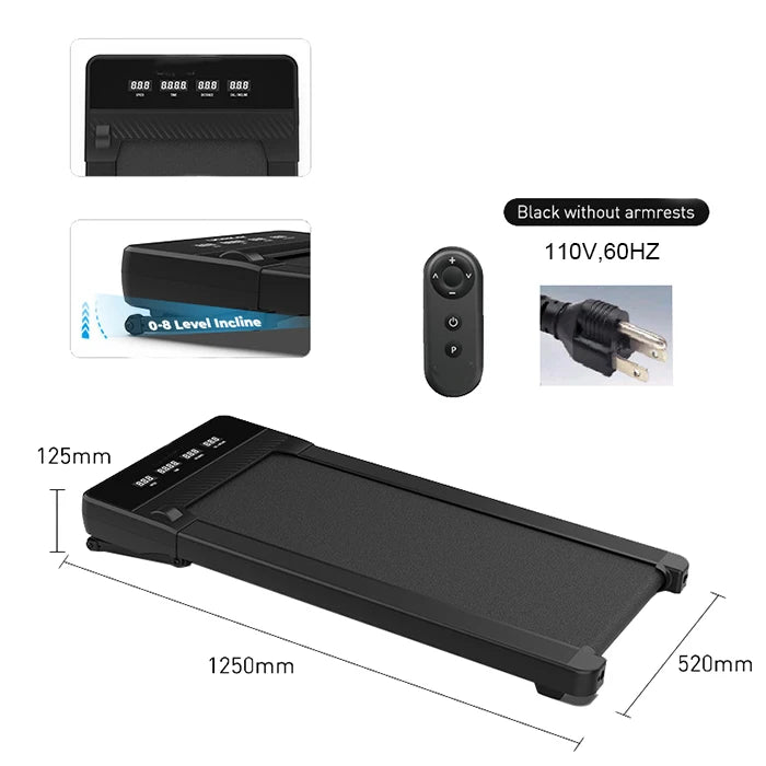 Bärbart Löpband för Hemmakontor 5