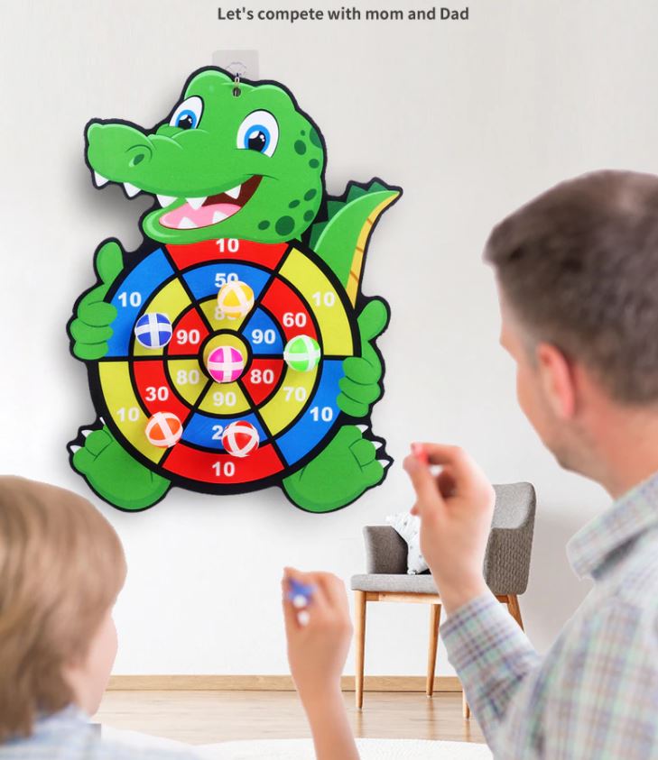Barnens Darttavla Kreativ och Rolig för Inomhus och Utomhusspel 3