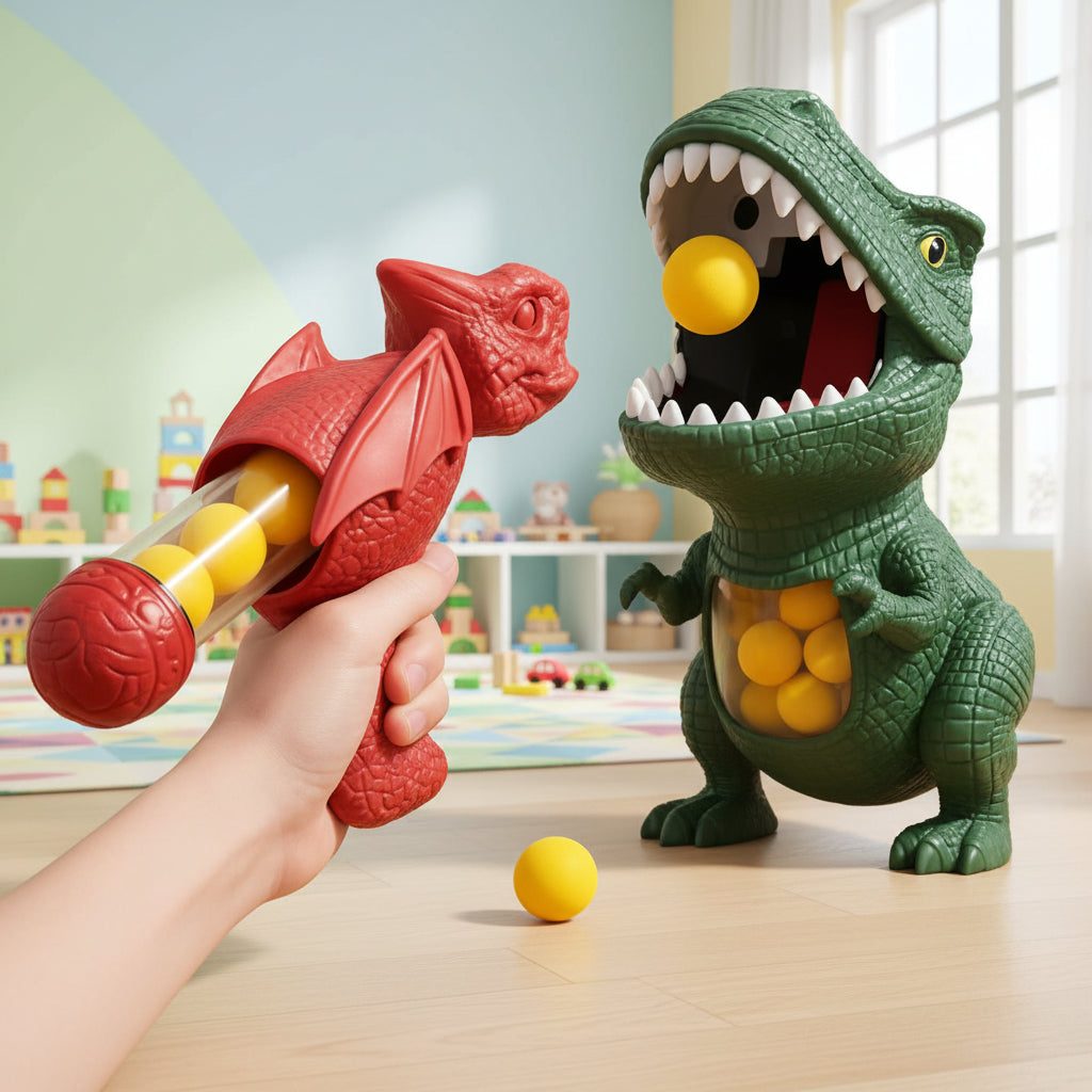 Barnens Dinosaurie Skjutspel Interaktivt 0