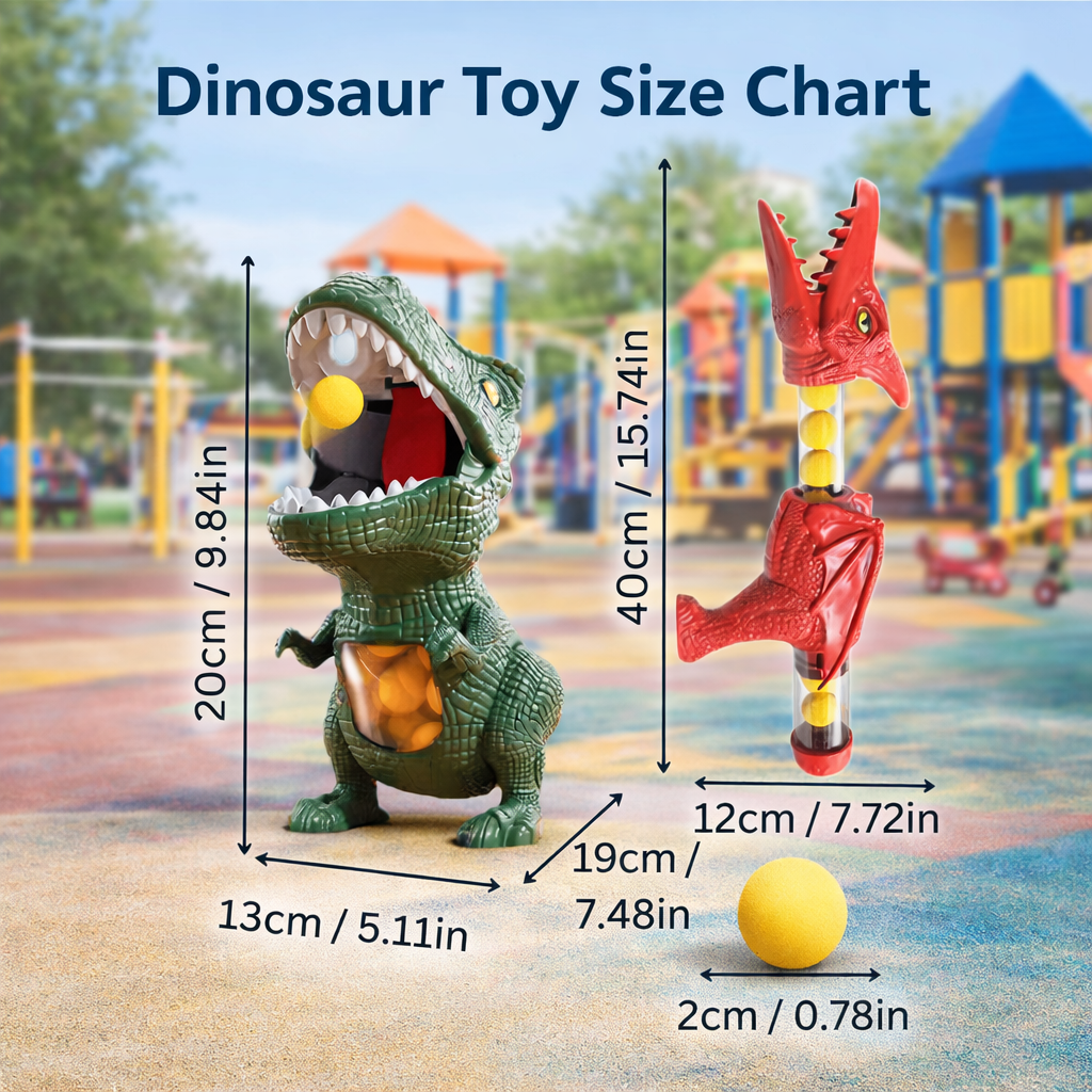 Barnens Dinosaurie Skjutspel Interaktivt 6