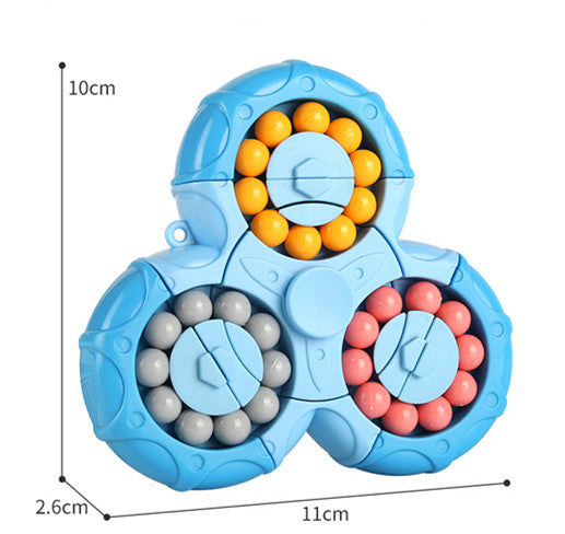 Barnens Fidget Spinner och Rubiks Kub Kombinerad Lek 4