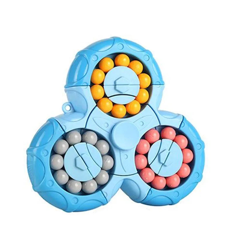 Barnens Fidget Spinner och Rubiks Kub Kombinerad Lek 5