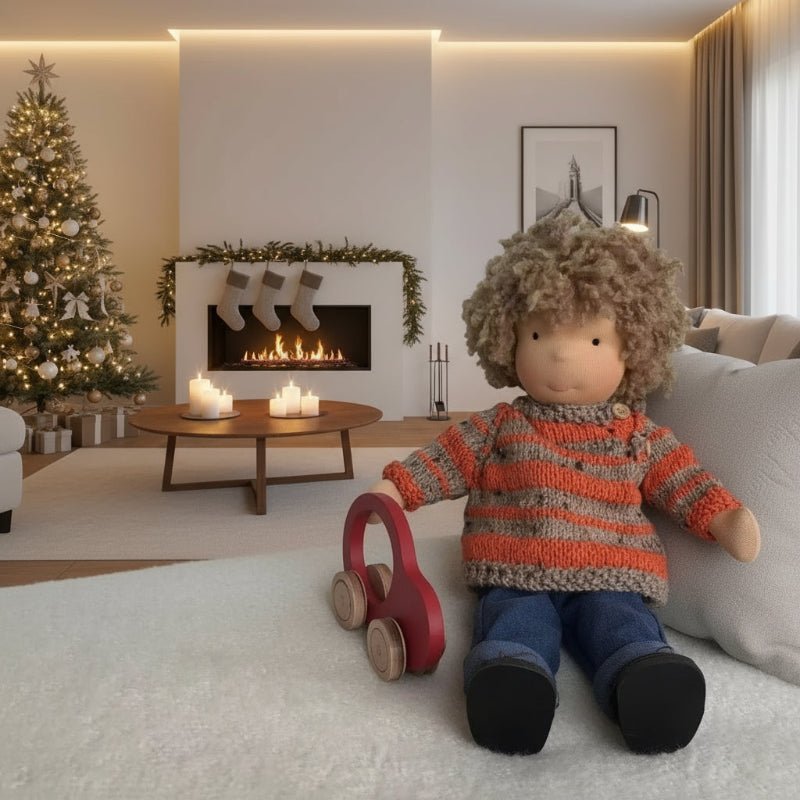 Barnens Handgjorda Waldorfdocka Mjuk och Mysig 1