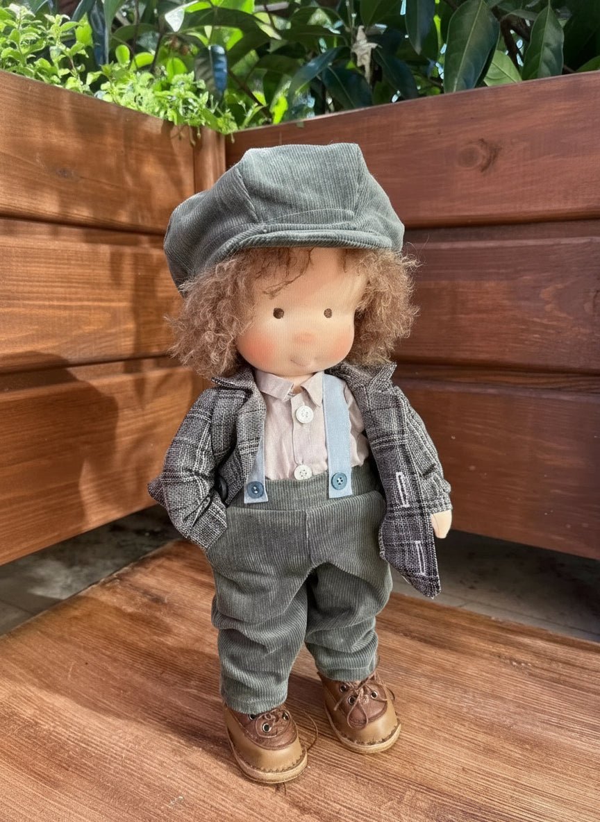 Barnens Handgjorda Waldorfdocka Mjuk och Mysig 6