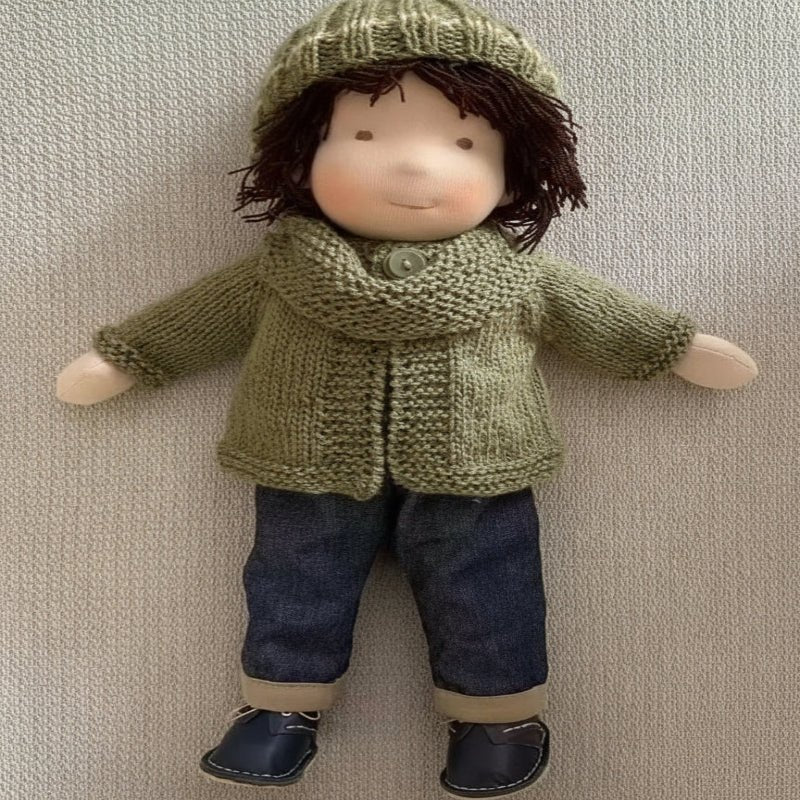 Barnens Handgjorda Waldorfdocka Mjuk och Mysig 7