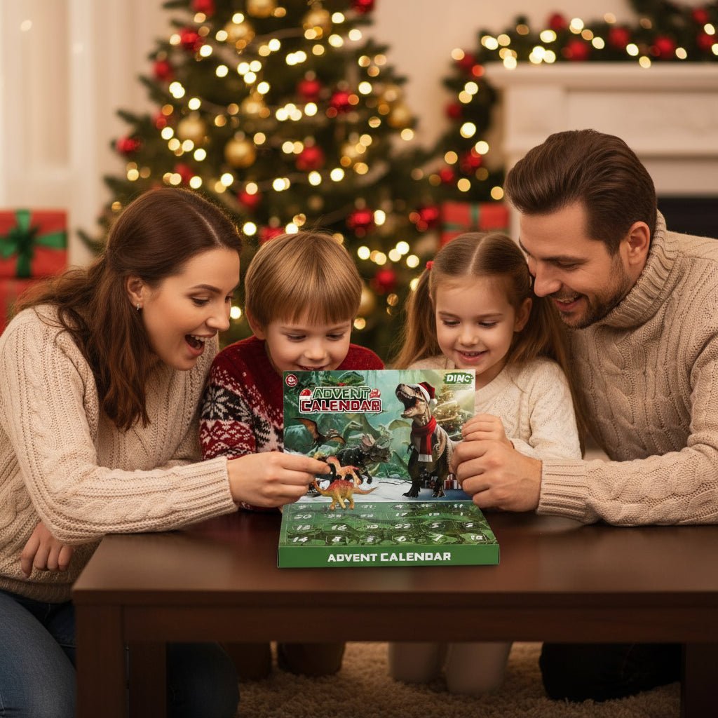 Barnens Julkalender med Dinosaurier och Upptäckter 1