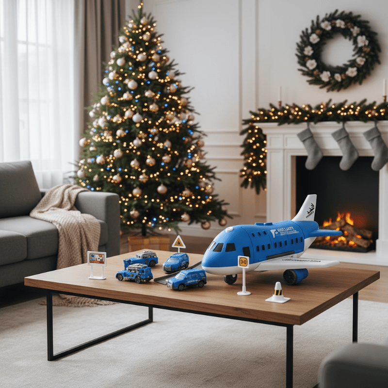 Barnens Lekset med Flygplan och Fordon Interaktivt Rollspel 3