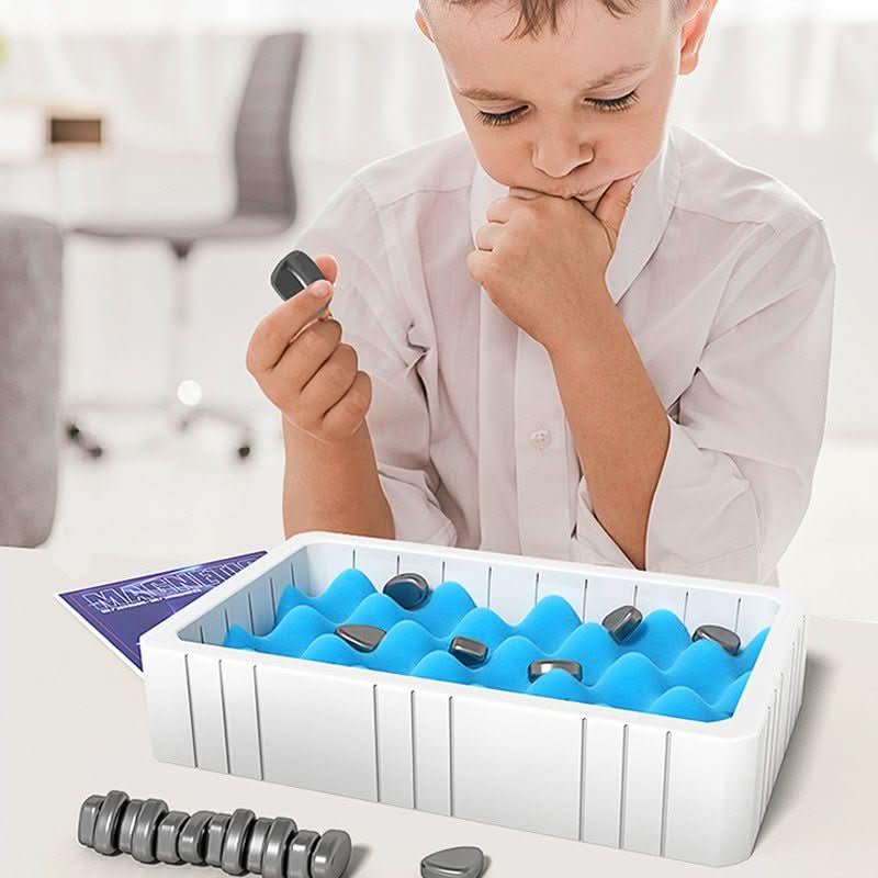 Barnens Magnetiska Schackset för Strategiskt Tänkande 1