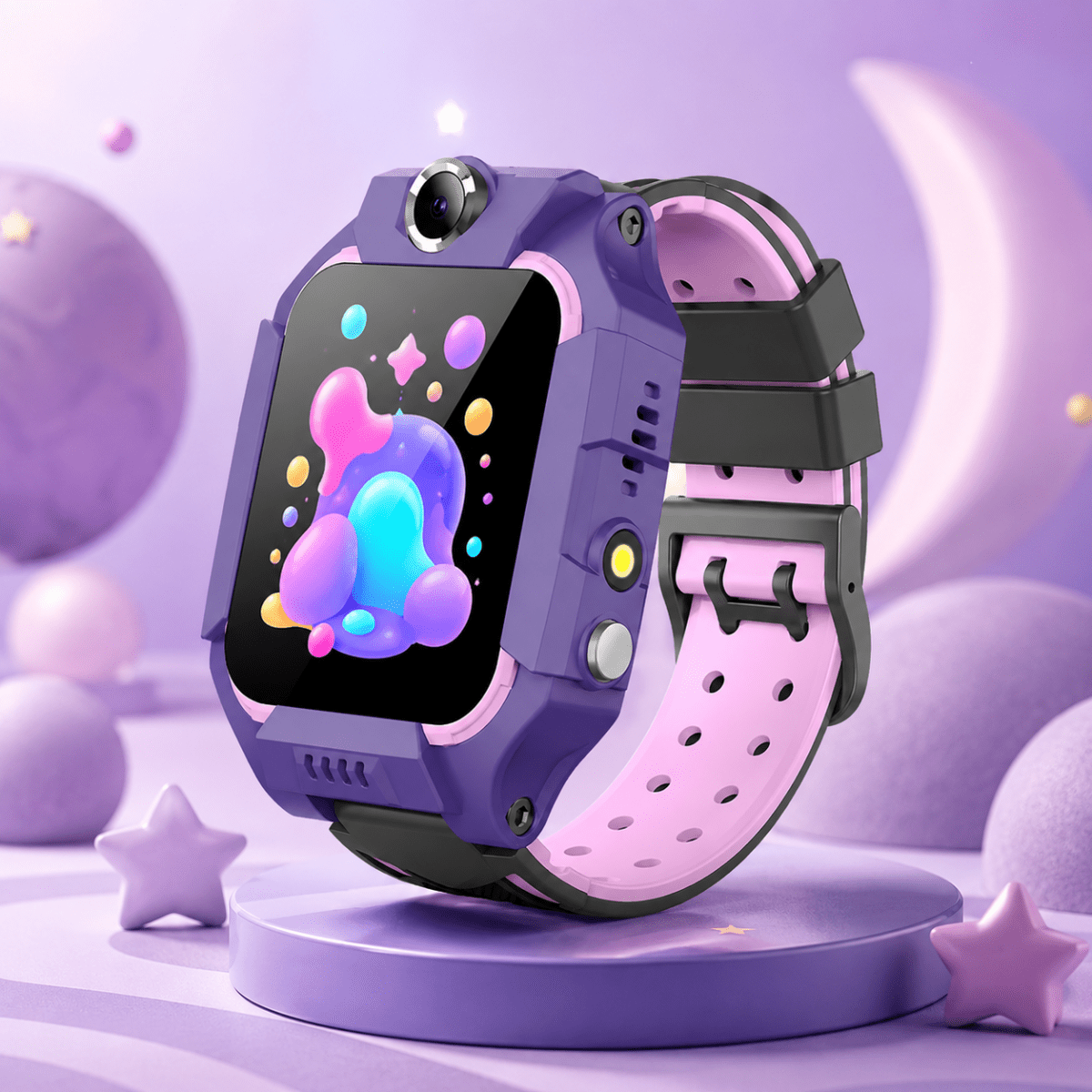 Barnens Smartwatch med GPS och SOS-funktion 0