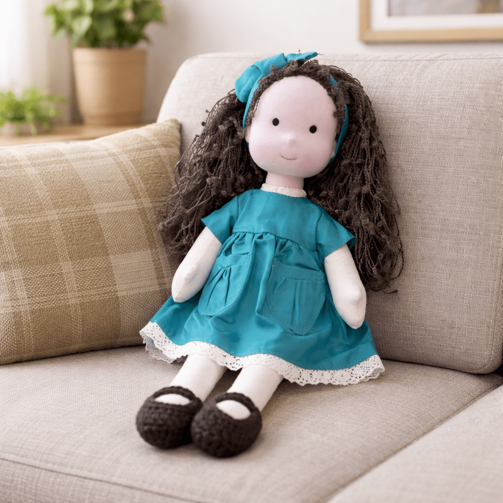 Barnens Waldorfdocka Handgjord För Kreativ Lek 18