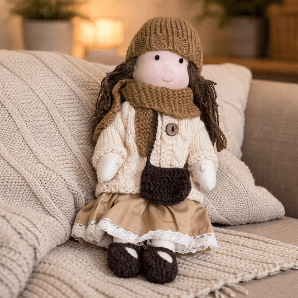 Barnens Waldorfdocka Handgjord För Kreativ Lek 21