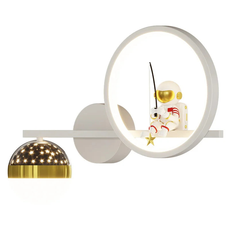 Barnlampa Vägglampa Modern Design för Barnrum Mjuk Belysning 4