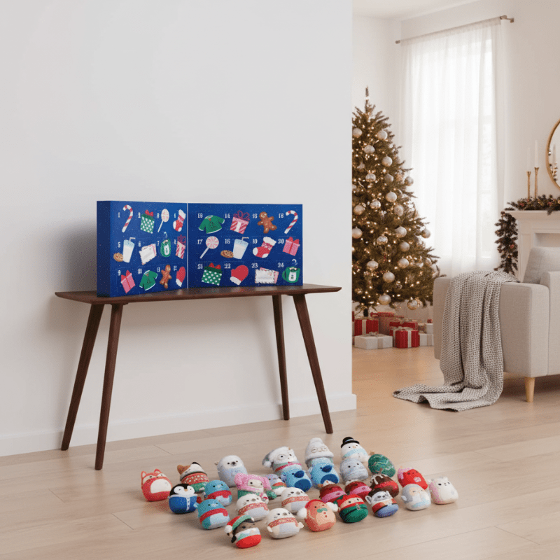 Barns Adventskalender Med 24 Micromallow Figurer För Julstämning 2