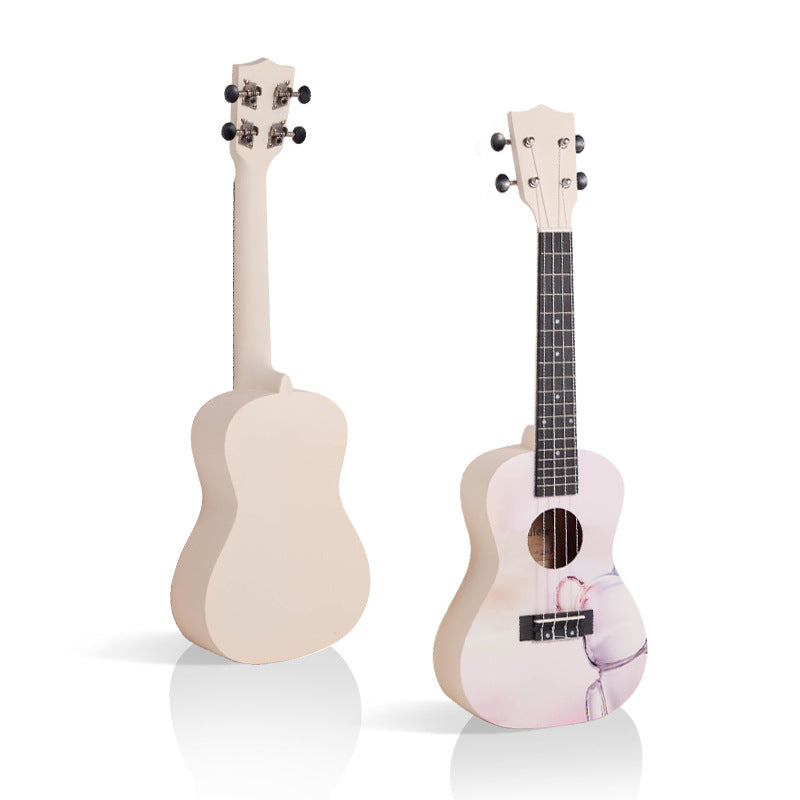 Barns Akustiska Ukulele med Lättspelad Design 0