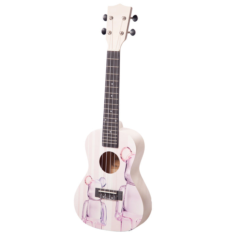 Barns Akustiska Ukulele med Lättspelad Design 4