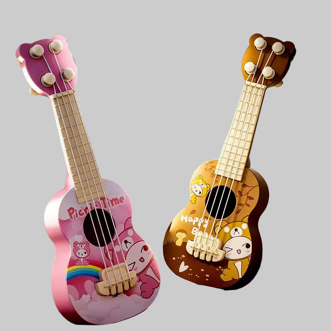 Barns Akustiska Ukulele med Lekfull Design 2