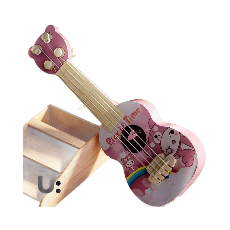 Barns Akustiska Ukulele med Lekfull Design 3