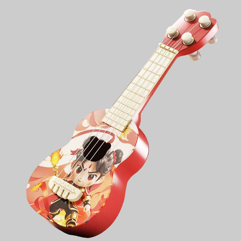 Barns Akustiska Ukulele med Lekfull Design 6