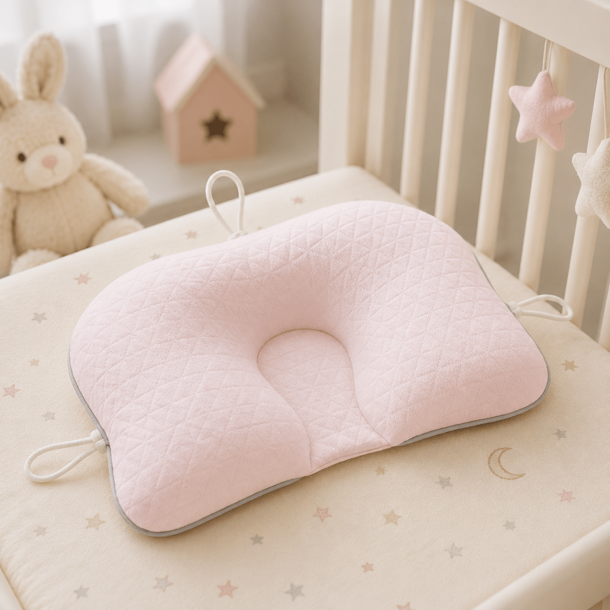 Barns Babykudde Genomtänkt Design för Bekväm Liggposition 2