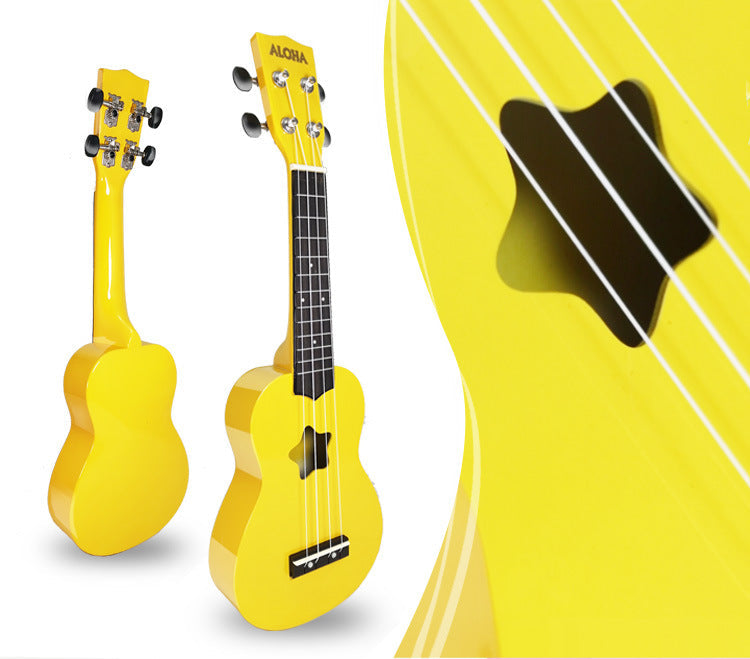Barns Färgglada Ukulele Lekfull Design 0