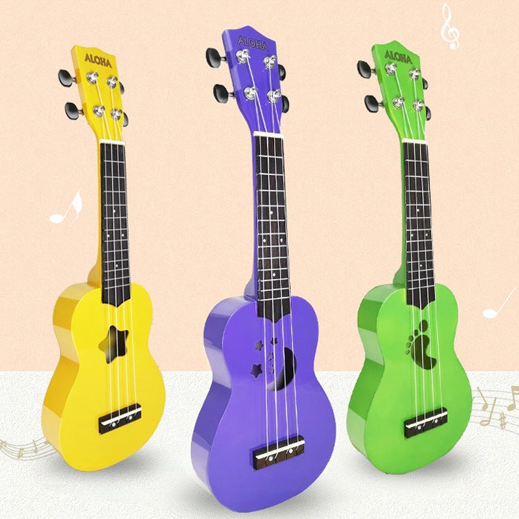 Barns Färgglada Ukulele Lekfull Design 2