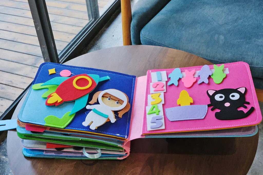 Barns Interaktiva Berättelsebok Montessori 5