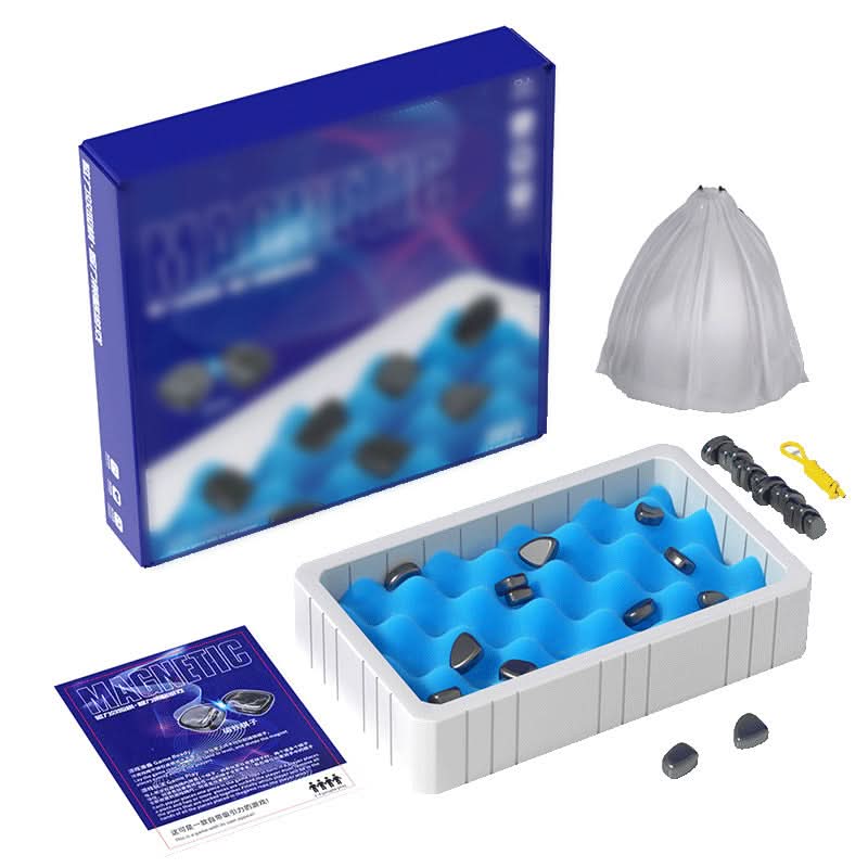 Barns Magnetiska Schackset - Strategiskt Tänkande och Roligt Spel 1