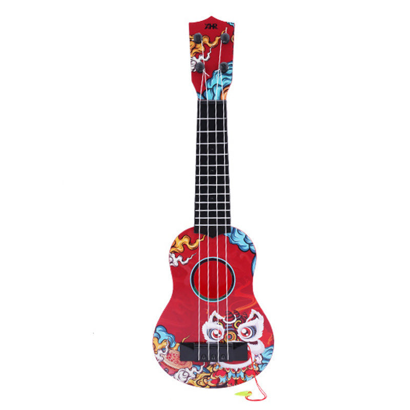 Barns Mini Ukulele Färgglad Design 1