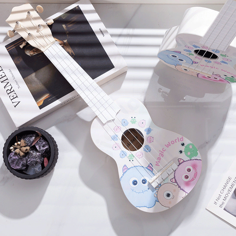 Barns Miniatyr Ukulele Lekfull Design 0