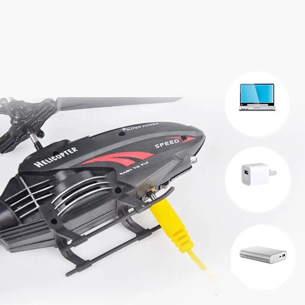 Barns Minihelikopter Uppladdningsbar För Inomhusflygning 5