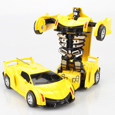 Barns Racing Robotbil med Transformationsfunktion 0