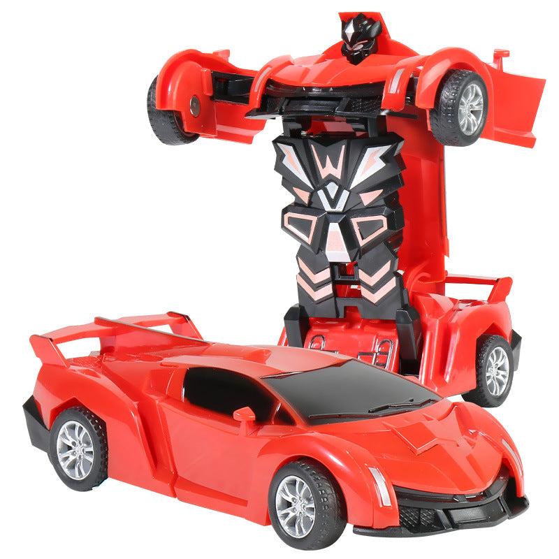 Barns Racing Robotbil med Transformationsfunktion 2