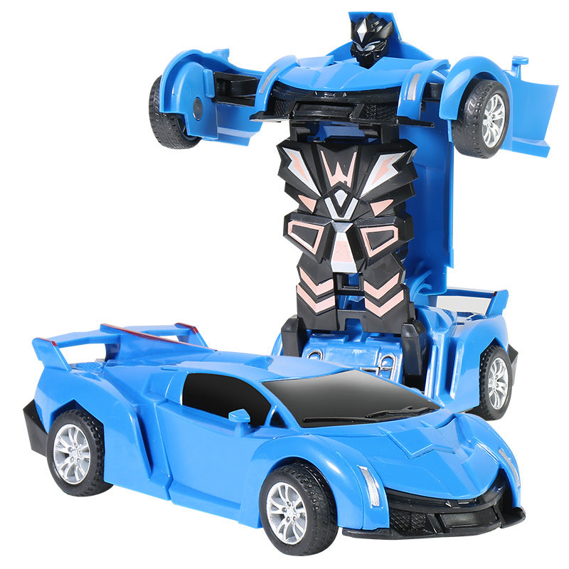 Barns Racing Robotbil med Transformationsfunktion 3
