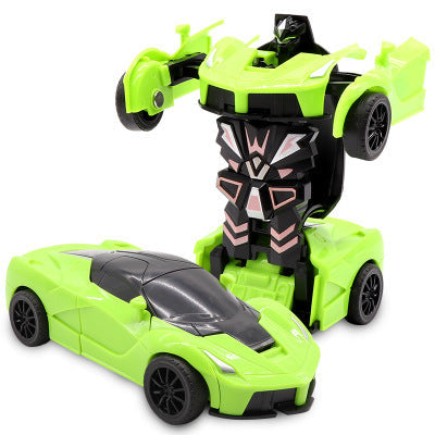 Barns Racing Robotbil med Transformationsfunktion 4