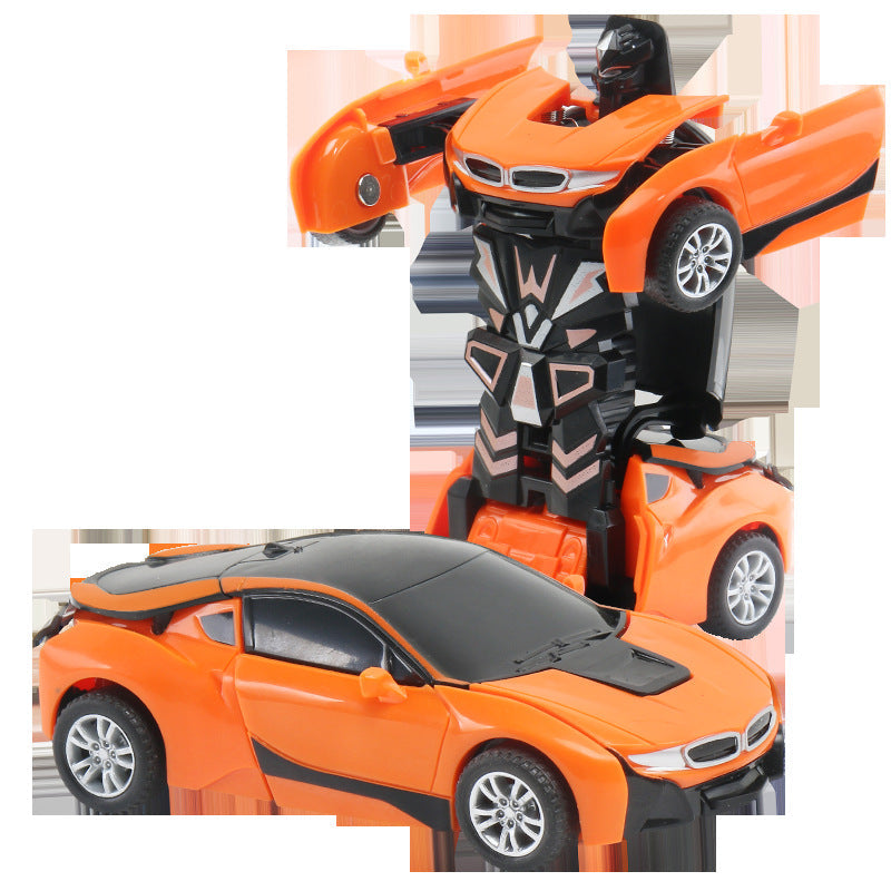 Barns Racing Robotbil med Transformationsfunktion 6