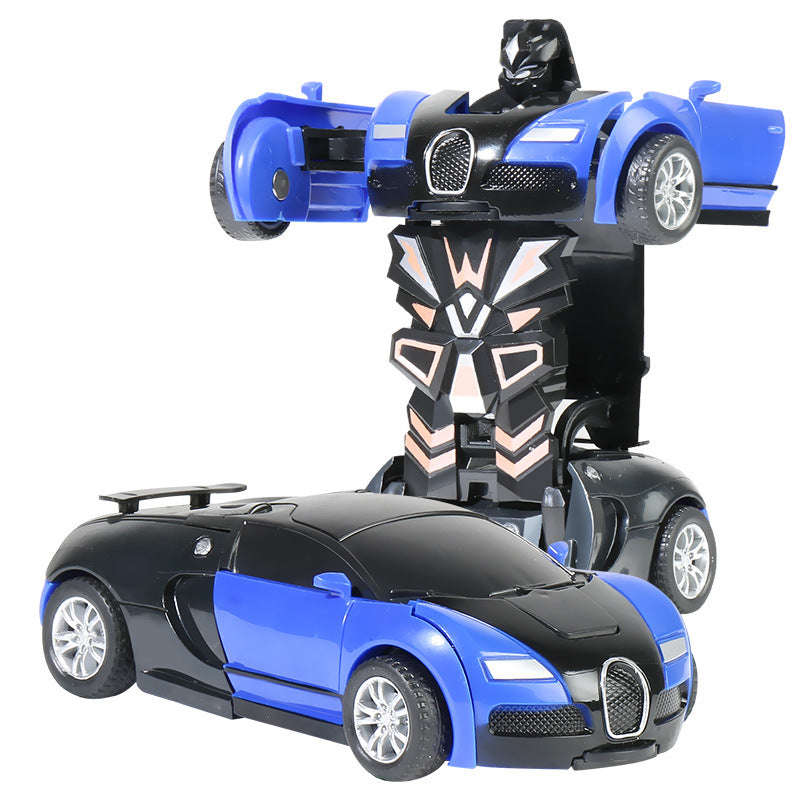 Barns Racing Robotbil med Transformationsfunktion 7