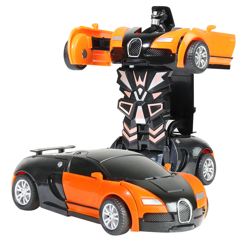 Barns Racing Robotbil med Transformationsfunktion 8