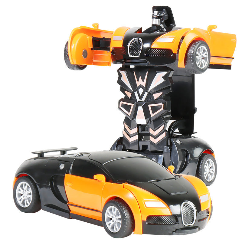 Barns Racing Robotbil med Transformationsfunktion 9