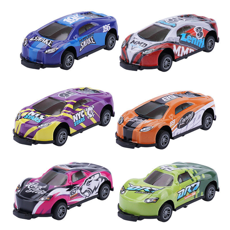 Barns Racingbilset med 8 Miniatyrbilar 1