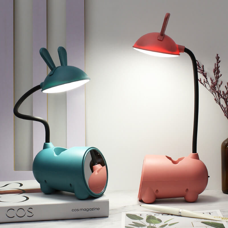 Barns Skrivbordslampa med Kanindesign och Touchkontroll 2